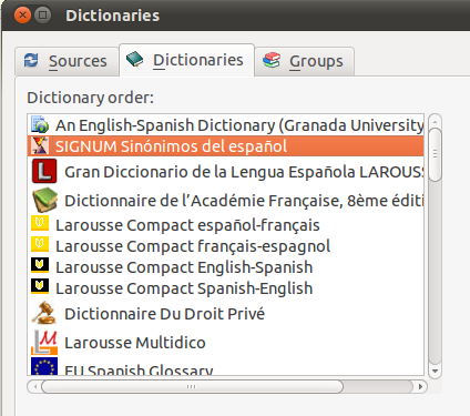 captura dicionarios
